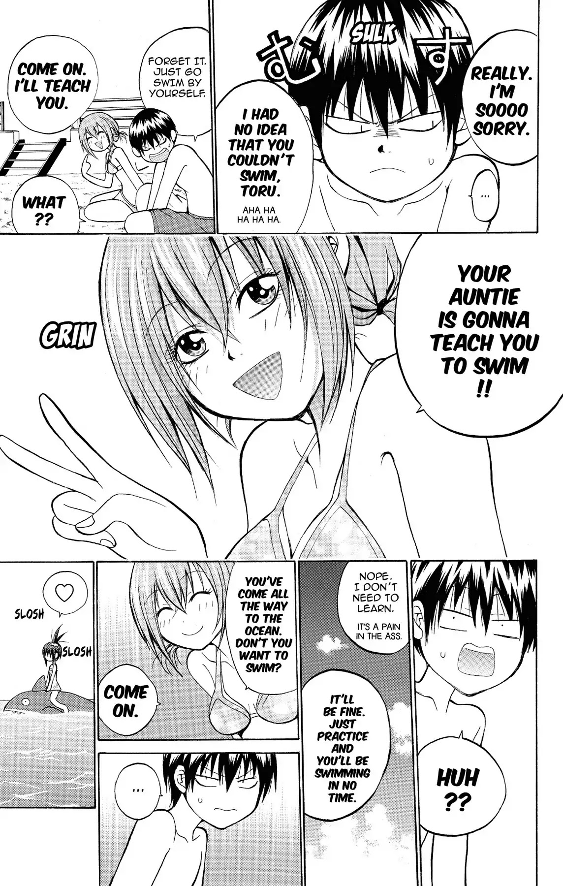 Fire-Hot Aunt Chapter 9 page 27 - Chapter 9: Vol.3 EPISODE 9: OCEAN