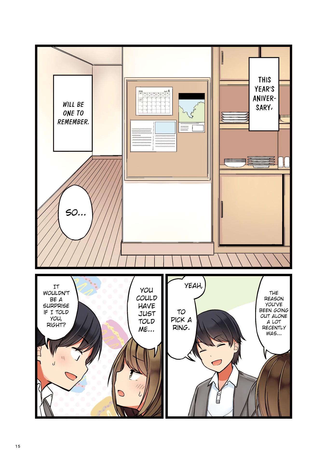 First Comes Love, Then Comes Marriage Chapter 0 page 11 - Chapter 0: 4th Year Anniversary