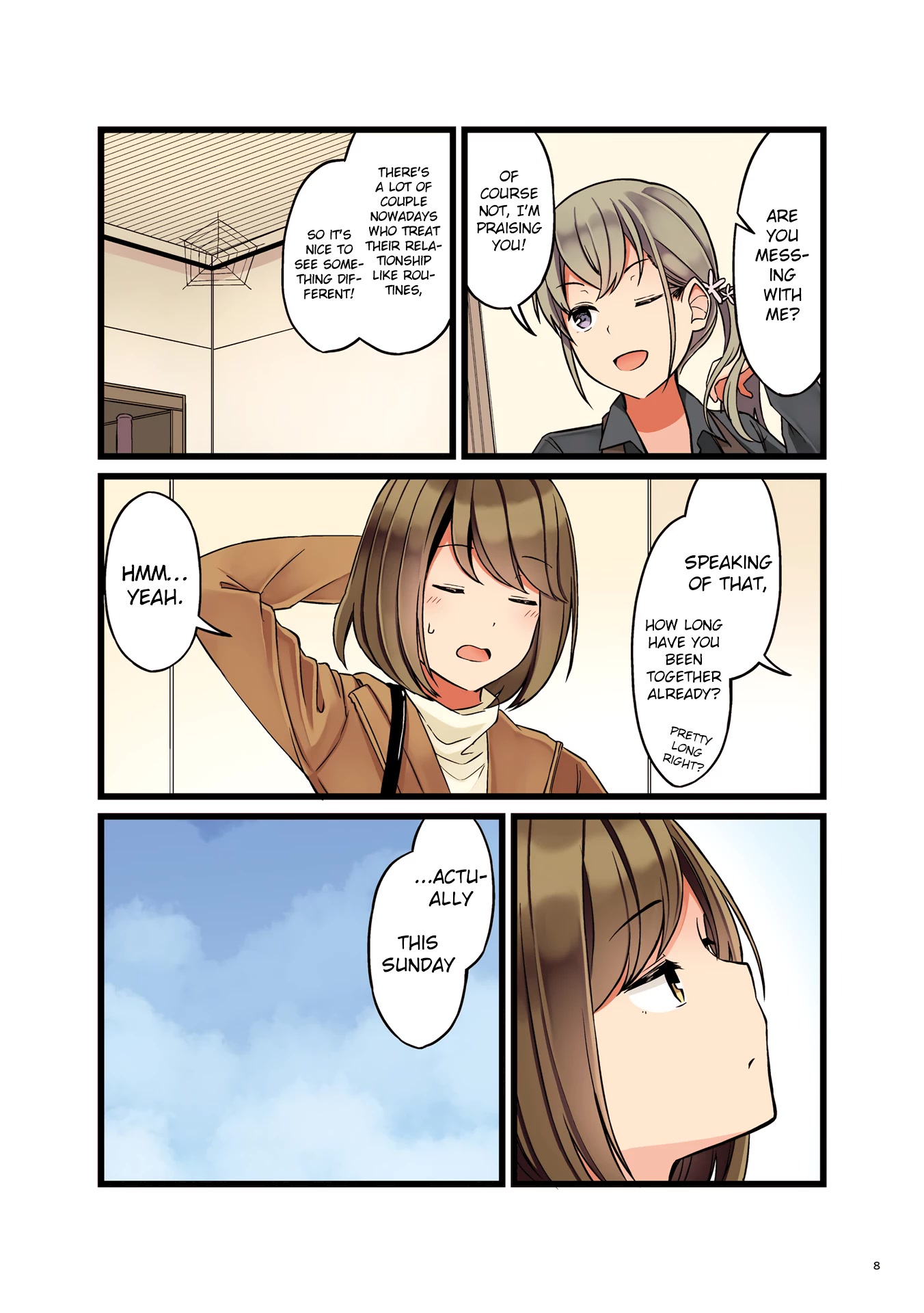 First Comes Love, Then Comes Marriage Chapter 0 page 4 - Chapter 0: 4th Year Anniversary