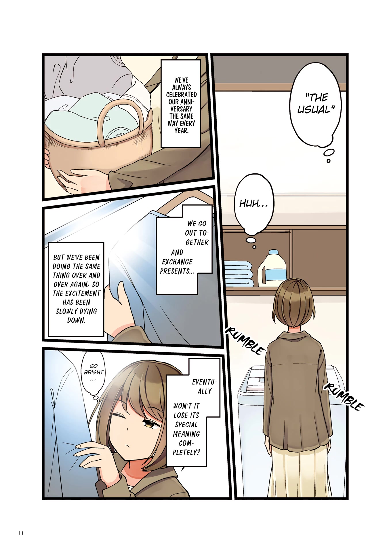 First Comes Love, Then Comes Marriage Chapter 0 page 7 - Chapter 0: 4th Year Anniversary