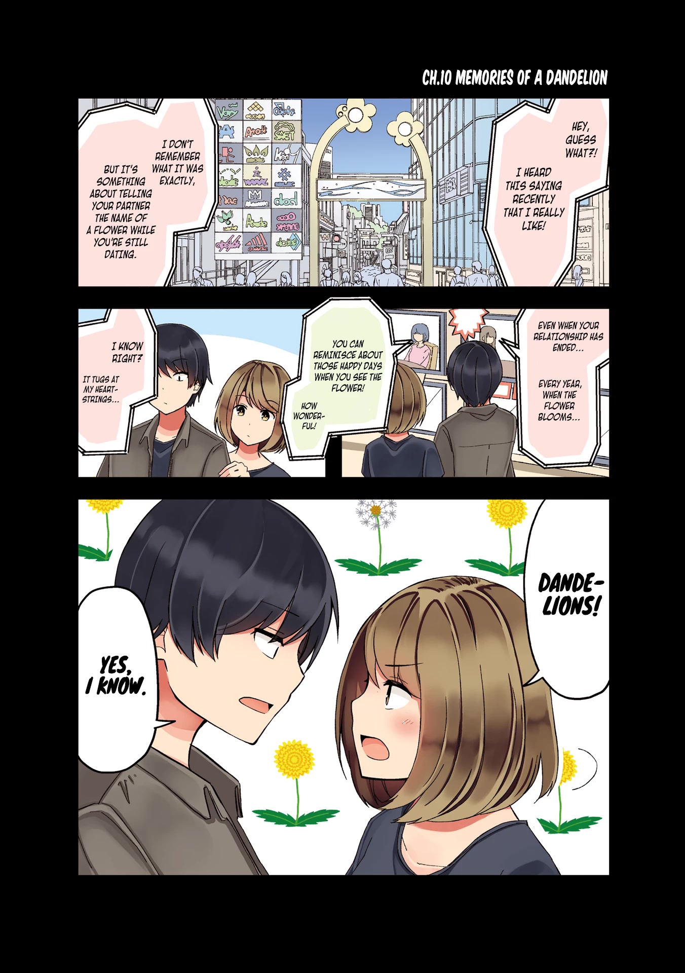 First Comes Love, Then Comes Marriage Chapter 10 page 1 - Chapter 10: Memories of a Dandelion