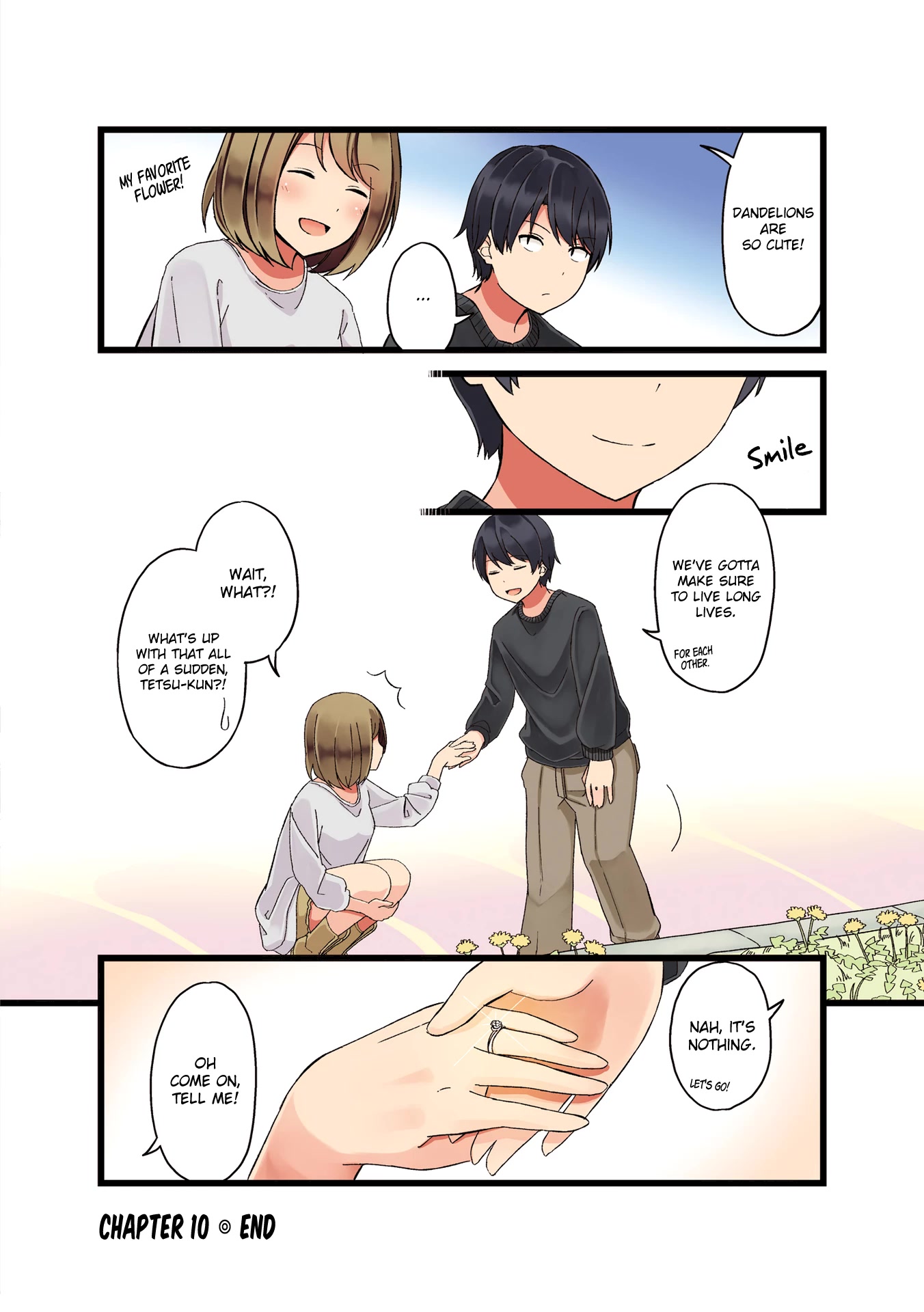 First Comes Love, Then Comes Marriage Chapter 10 page 4 - Chapter 10: Memories of a Dandelion