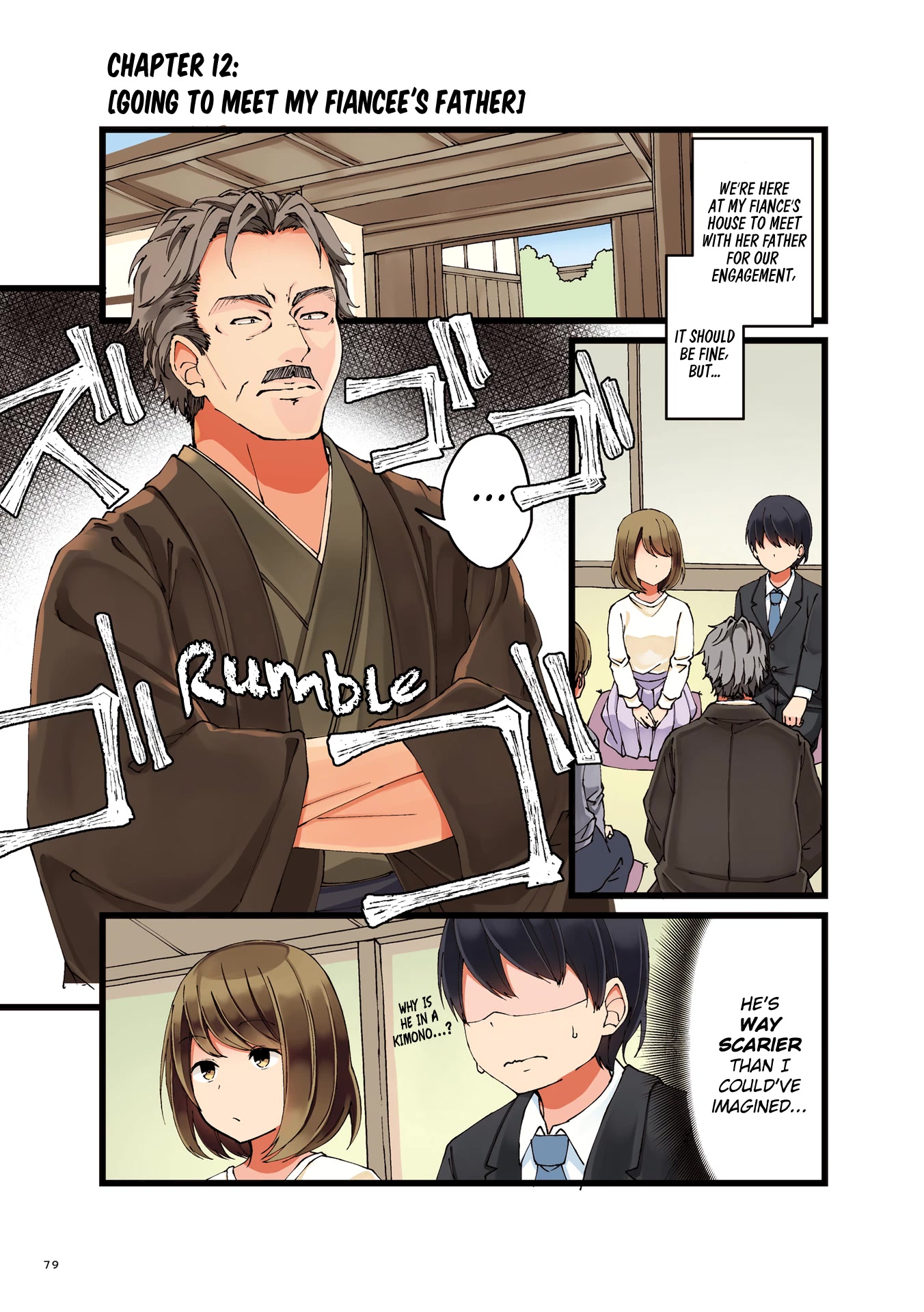 First Comes Love, Then Comes Marriage Chapter 12 page 1 - Chapter 12: Going To Meet My Fiancee's Father