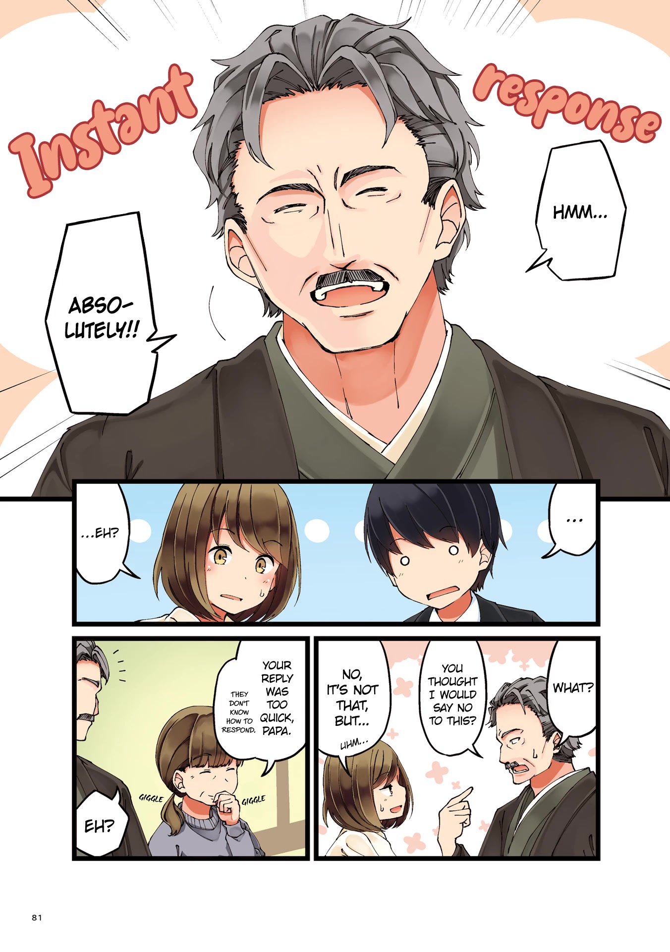 First Comes Love, Then Comes Marriage Chapter 12 page 3 - Chapter 12: Going To Meet My Fiancee's Father