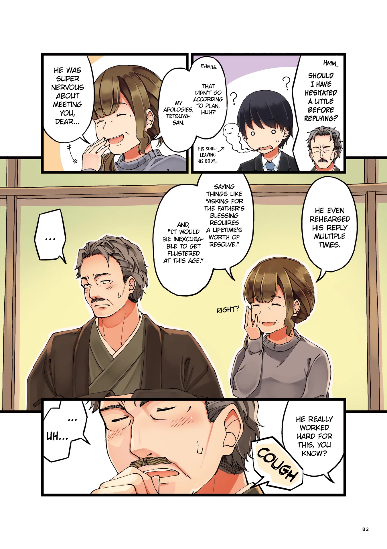 First Comes Love, Then Comes Marriage Chapter 12 page 4 - Chapter 12: Going To Meet My Fiancee's Father