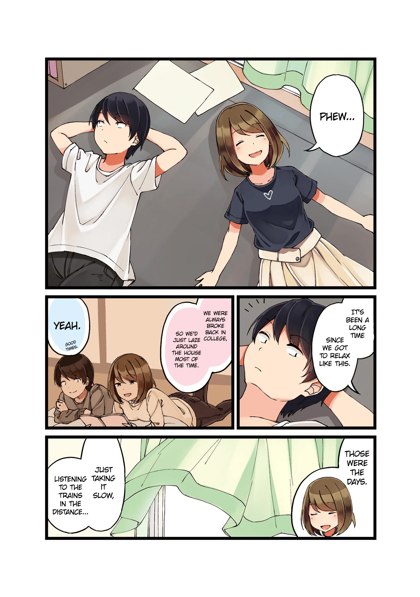 First Comes Love, Then Comes Marriage Chapter 14 page 3 - Chapter 14: A Slow Day