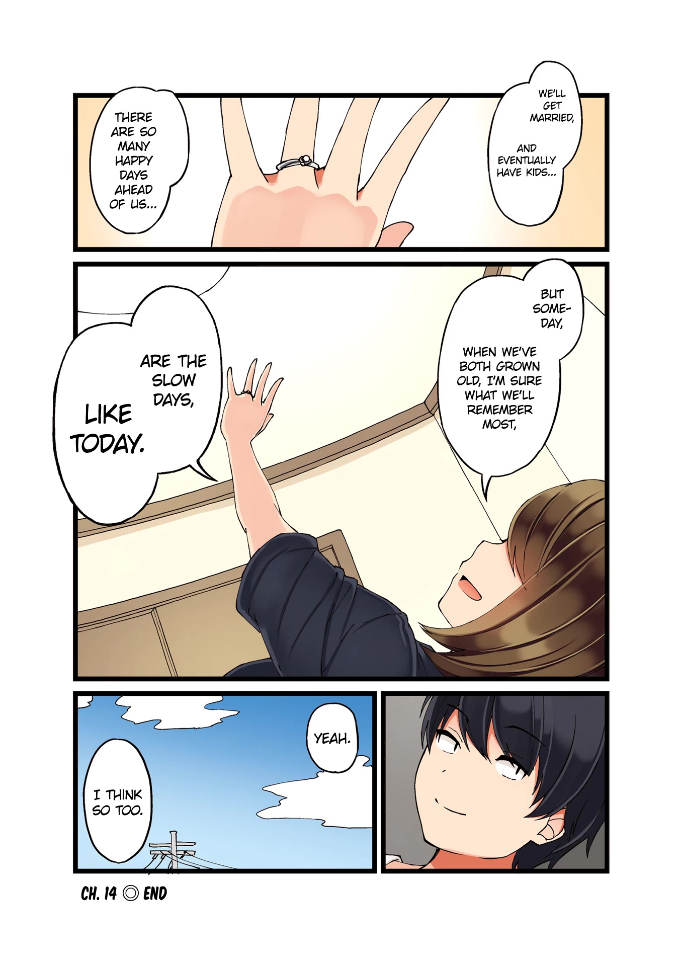 First Comes Love, Then Comes Marriage Chapter 14 page 5 - Chapter 14: A Slow Day