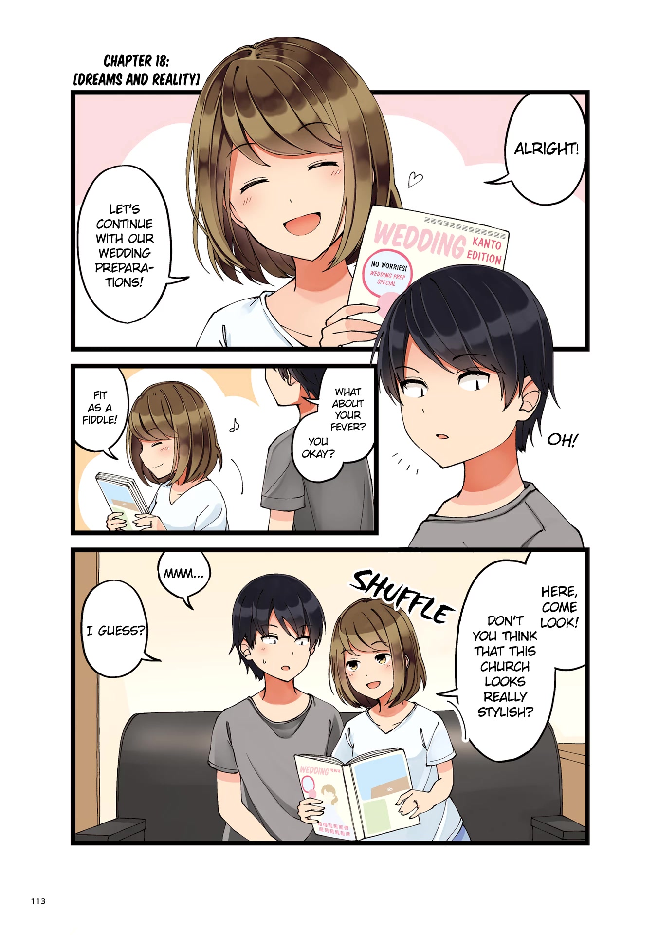 First Comes Love, Then Comes Marriage Chapter 18 page 1 - Chapter 18: Dreams and Reality