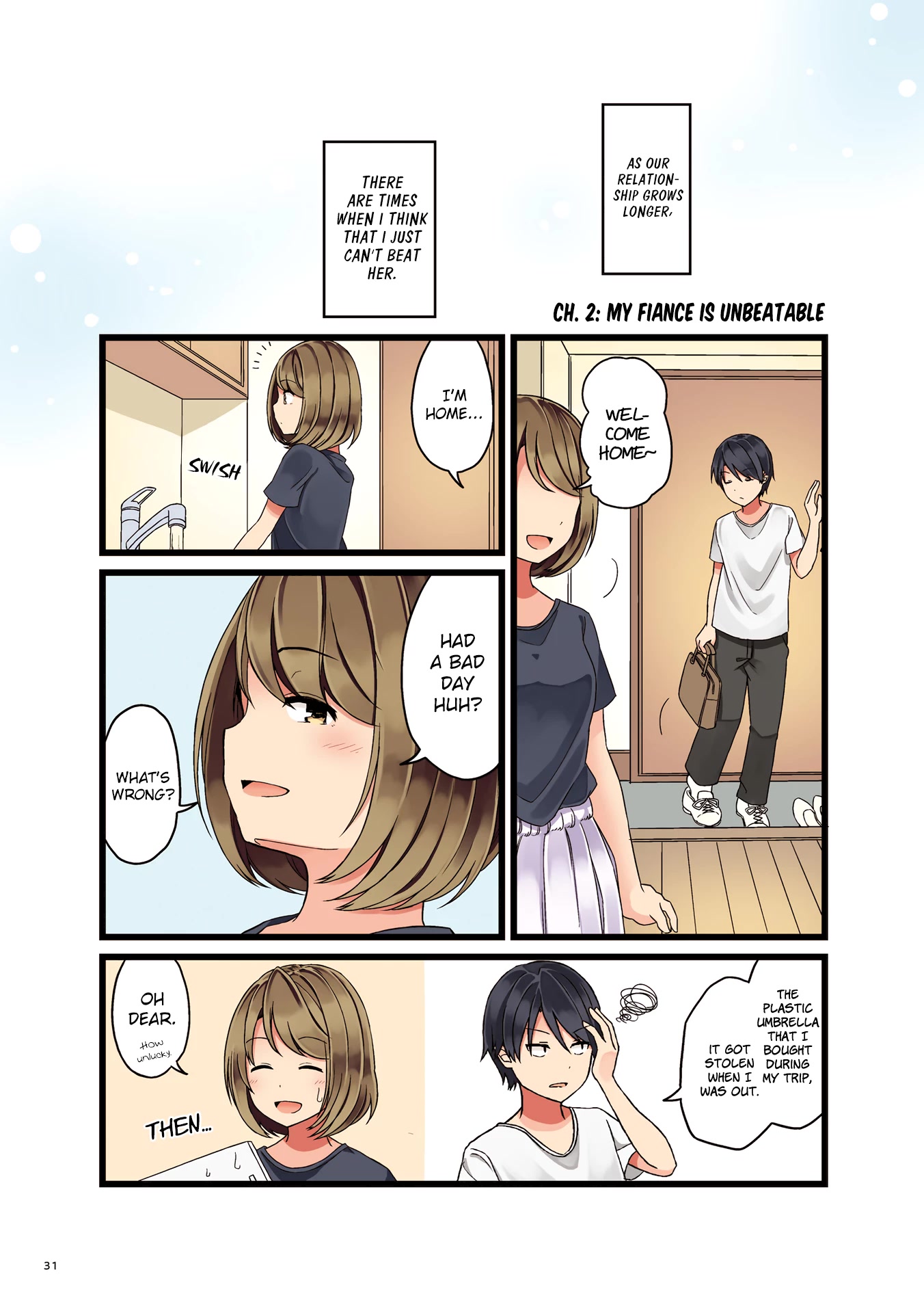 First Comes Love, Then Comes Marriage Chapter 2 page 1 - Chapter 2: My Fiance is Unbeatable