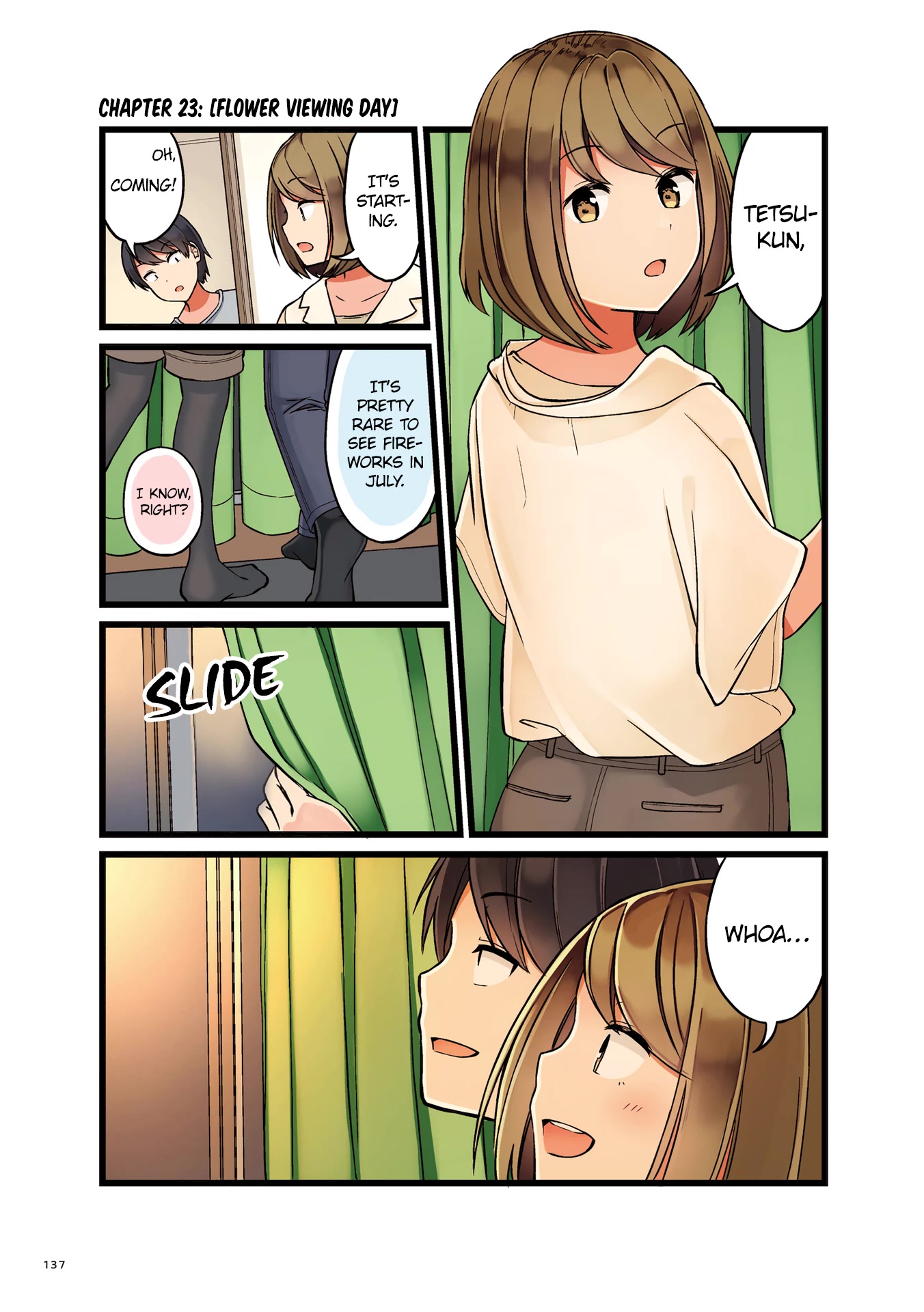 First Comes Love, Then Comes Marriage Chapter 23 page 1 - Chapter 23: Flower Viewing Day