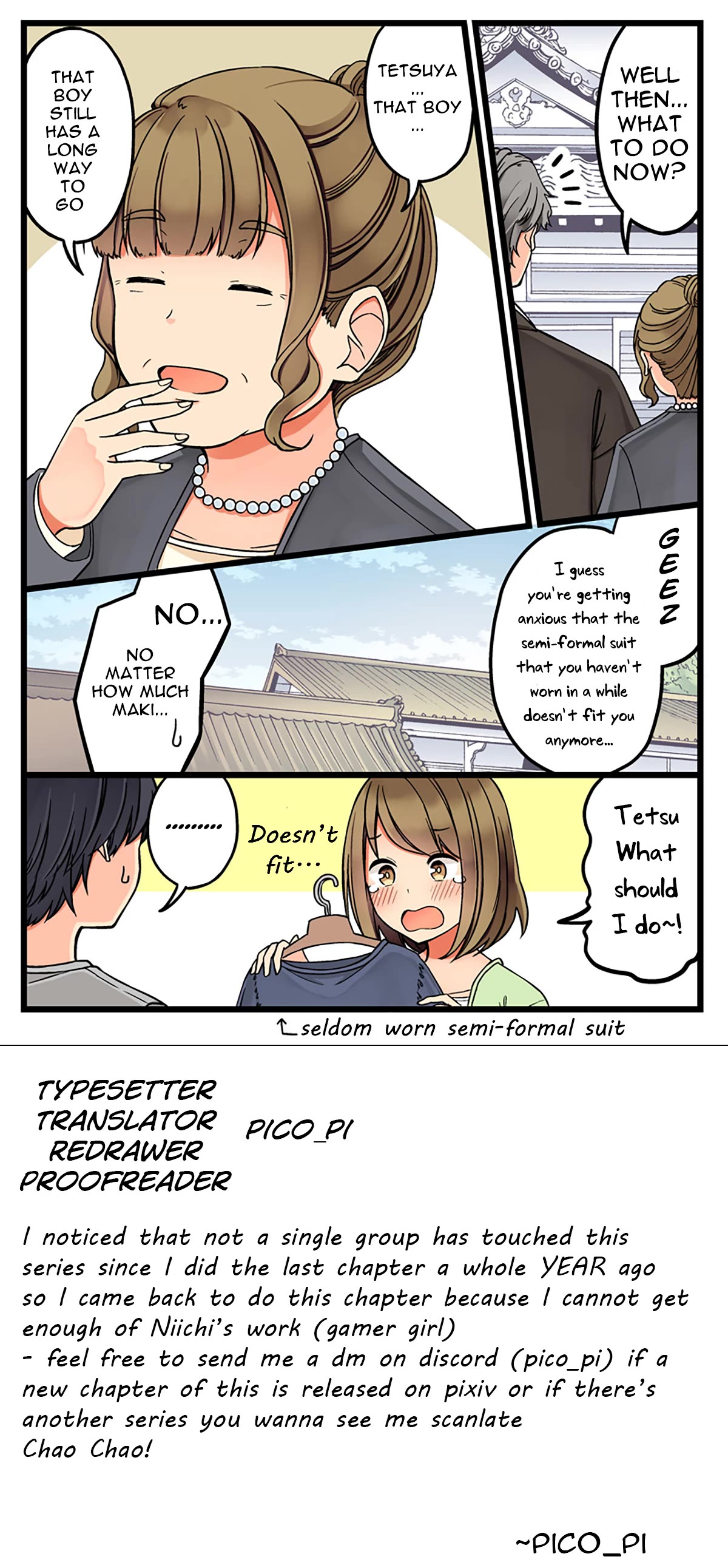 First Comes Love, Then Comes Marriage Chapter 27 page 4 - Chapter 27: I feel like taking a walk