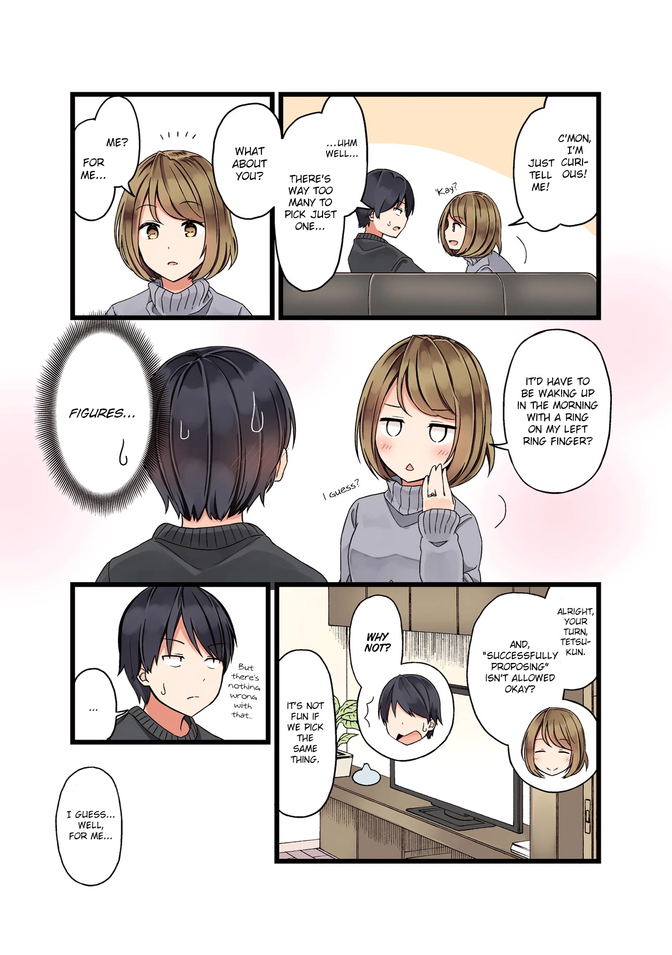 First Comes Love, Then Comes Marriage Chapter 4 page 2 - Chapter 4: "I'm Home!"