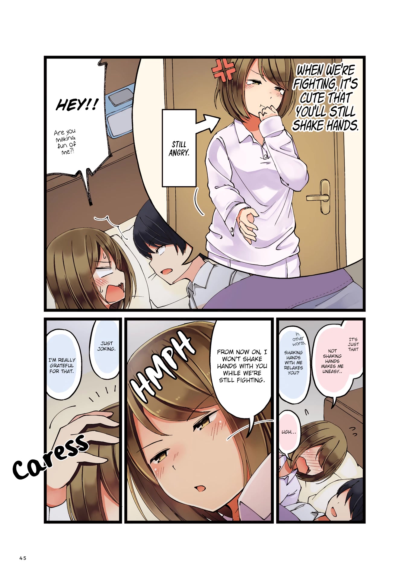First Comes Love, Then Comes Marriage Chapter 5 page 3 - Chapter 5: We Always Shake Hands Before Bed