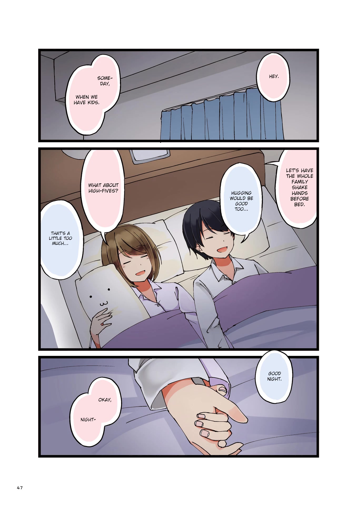 First Comes Love, Then Comes Marriage Chapter 5 page 5 - Chapter 5: We Always Shake Hands Before Bed