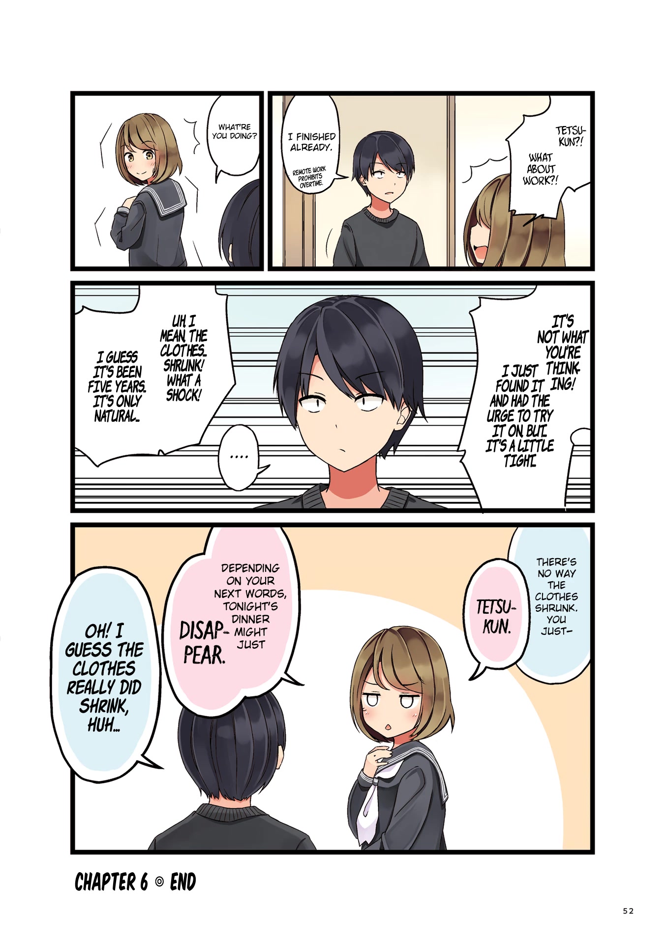 First Comes Love, Then Comes Marriage Chapter 6 page 4 - Chapter 6: Old Clothes Cost Me My Dinner
