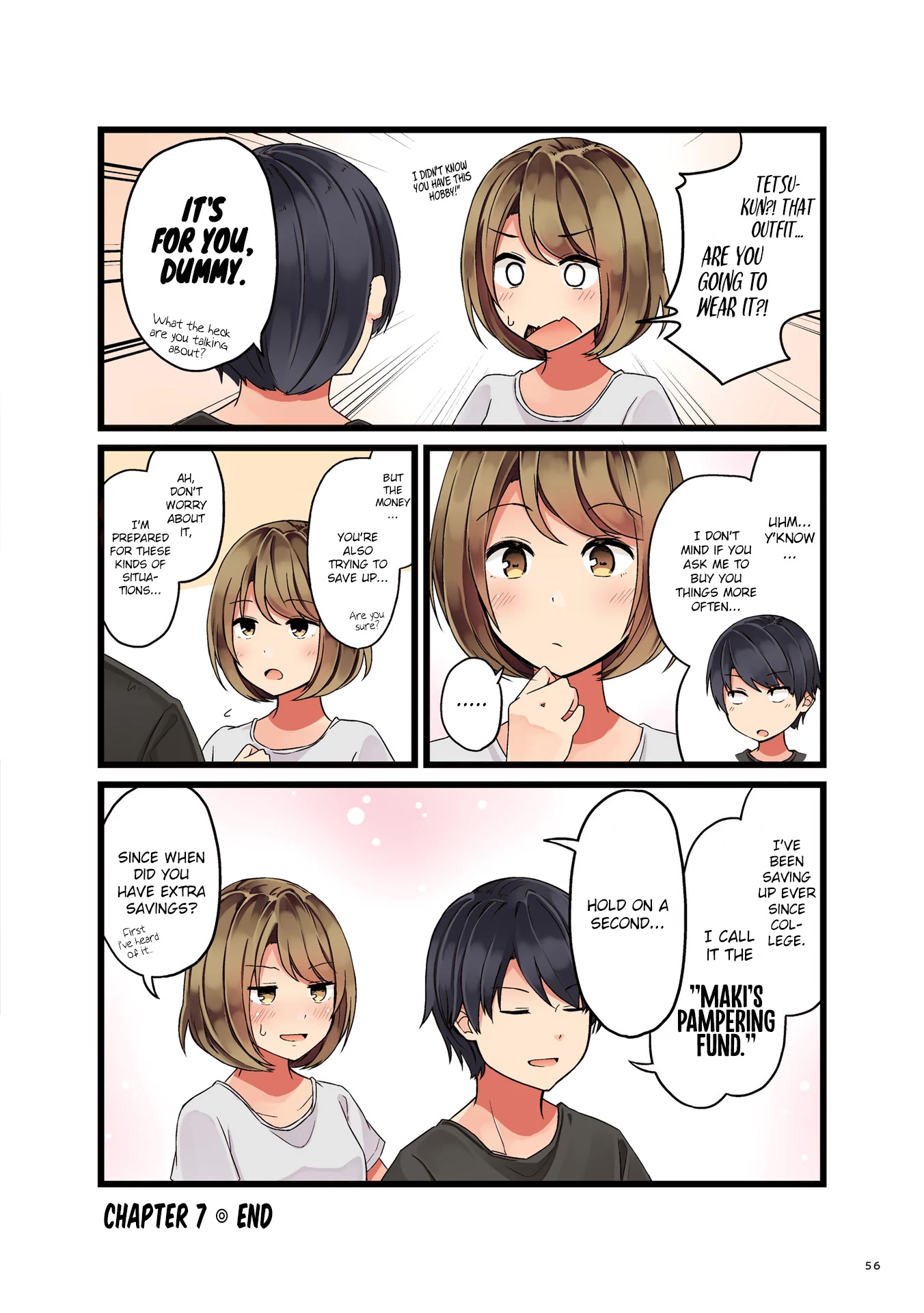 First Comes Love, Then Comes Marriage Chapter 7 page 4 - Chapter 7: Not Enough Pocket Money