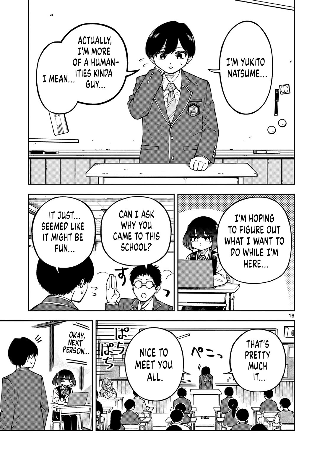 First Love Algorithm Chapter 1 page 15 - Chapter 1: Amamiya Doesn't Speak