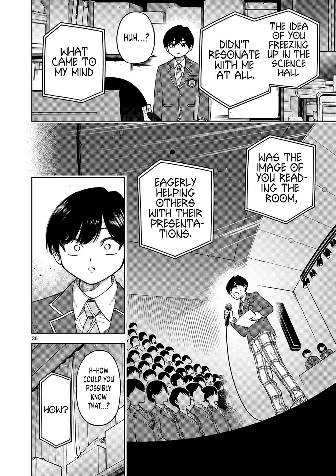 First Love Algorithm Chapter 1 page 34 - Chapter 1: Amamiya Doesn't Speak