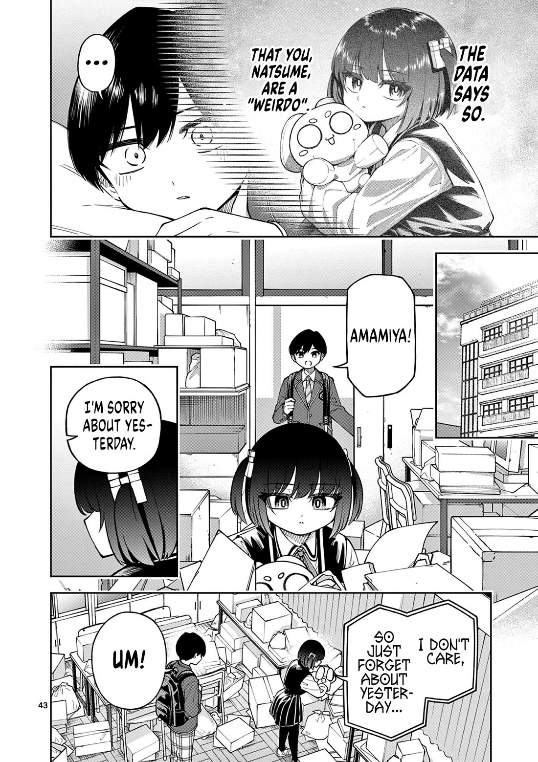 First Love Algorithm Chapter 1 page 42 - Chapter 1: Amamiya Doesn't Speak