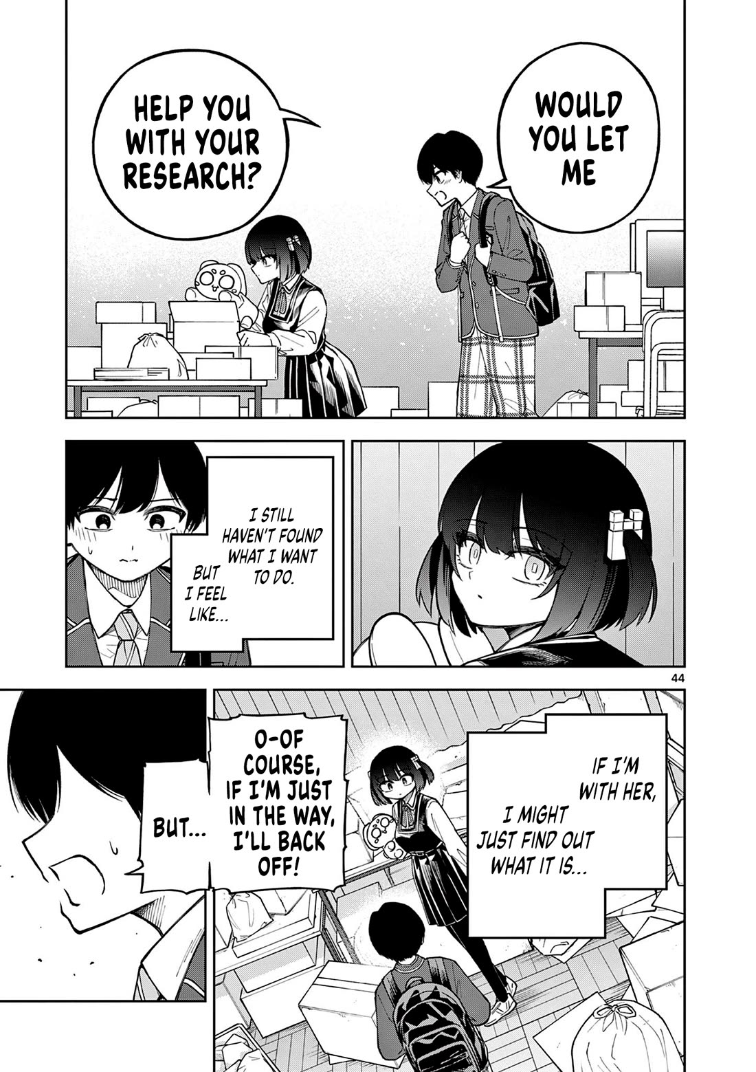First Love Algorithm Chapter 1 page 43 - Chapter 1: Amamiya Doesn't Speak