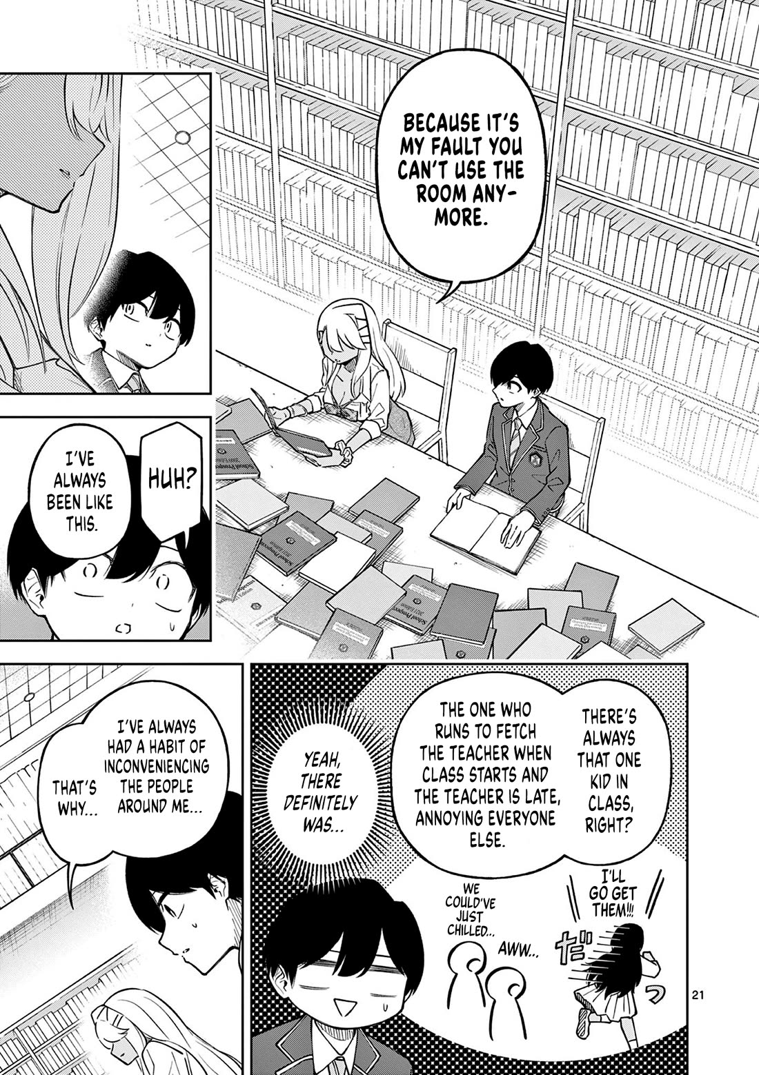 First Love Algorithm Chapter 2 page 21 - Chapter 2: Kujou is a Stickler for Rules