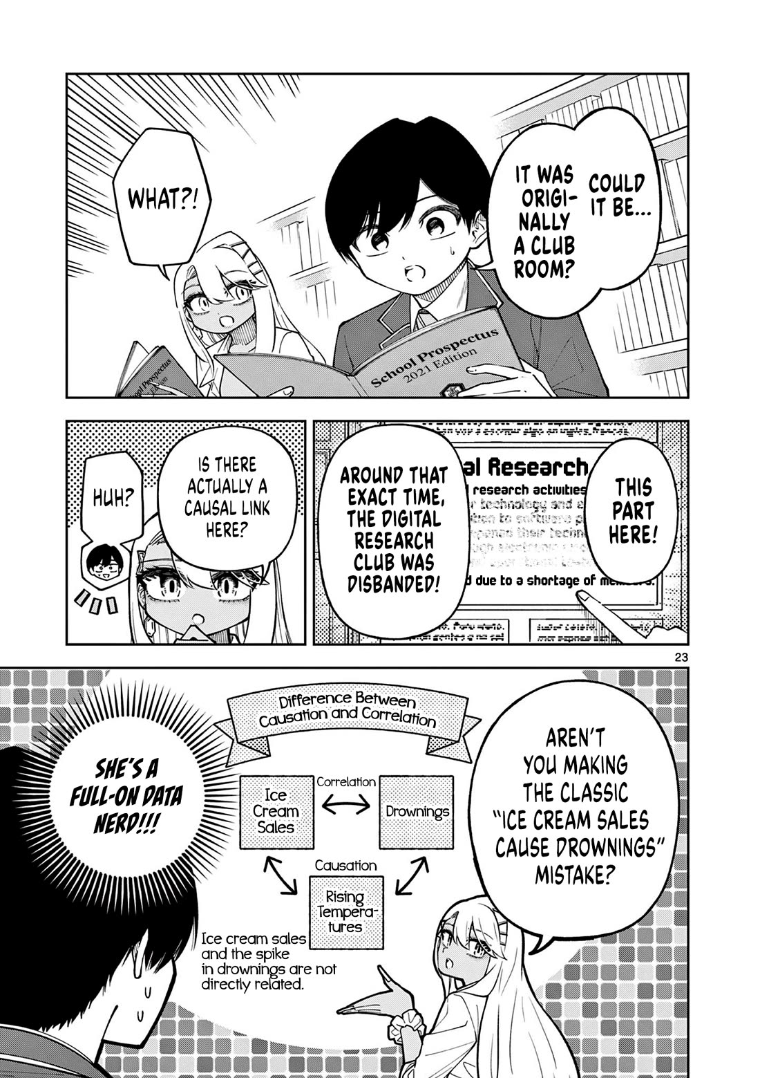 First Love Algorithm Chapter 2 page 23 - Chapter 2: Kujou is a Stickler for Rules