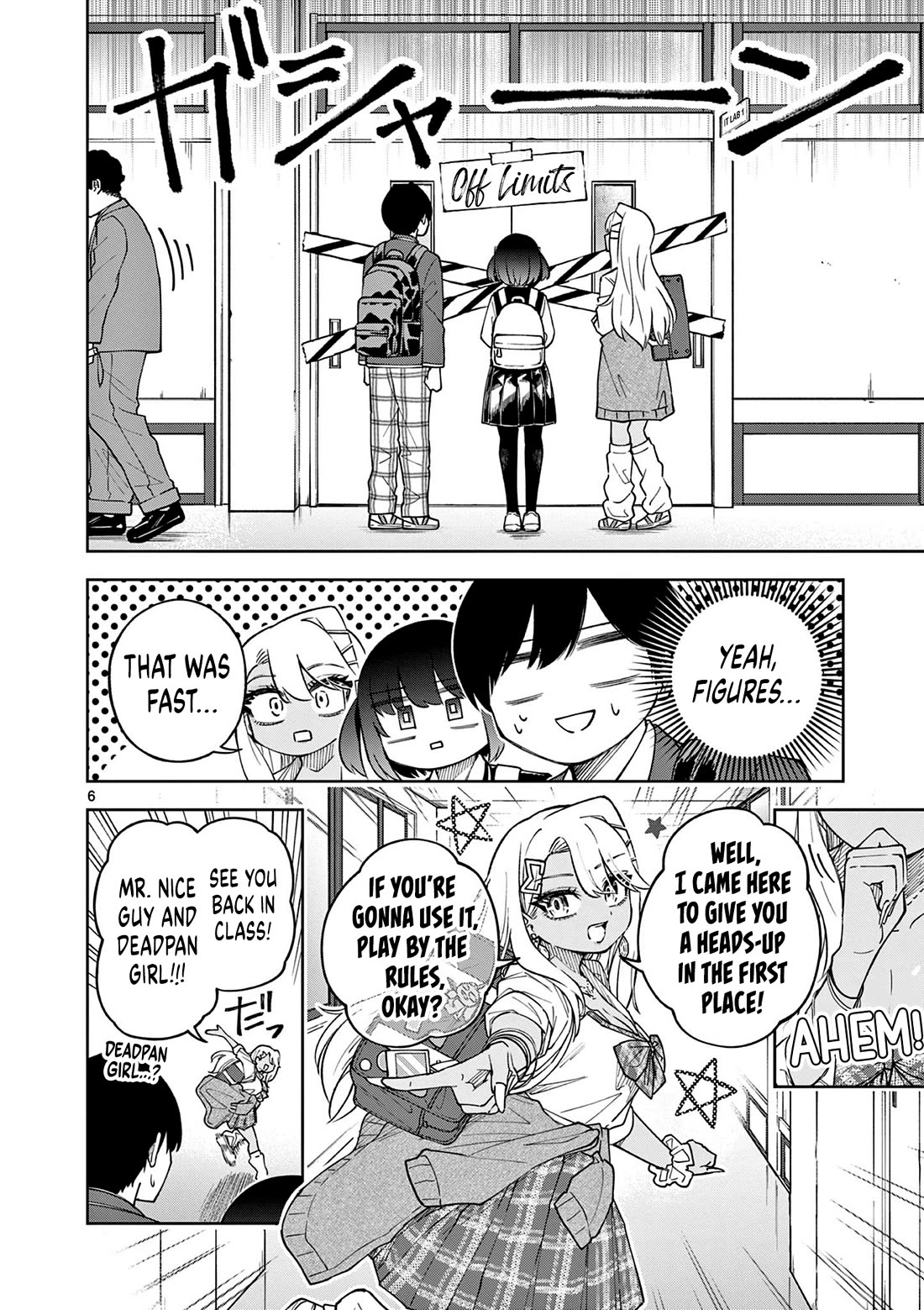 First Love Algorithm Chapter 2 page 6 - Chapter 2: Kujou is a Stickler for Rules