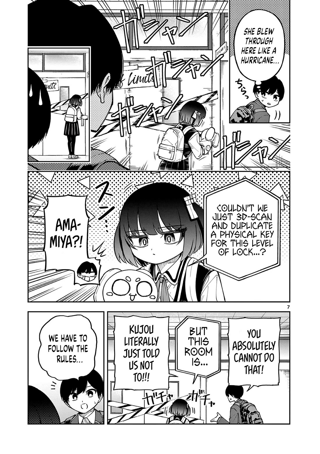 First Love Algorithm Chapter 2 page 7 - Chapter 2: Kujou is a Stickler for Rules