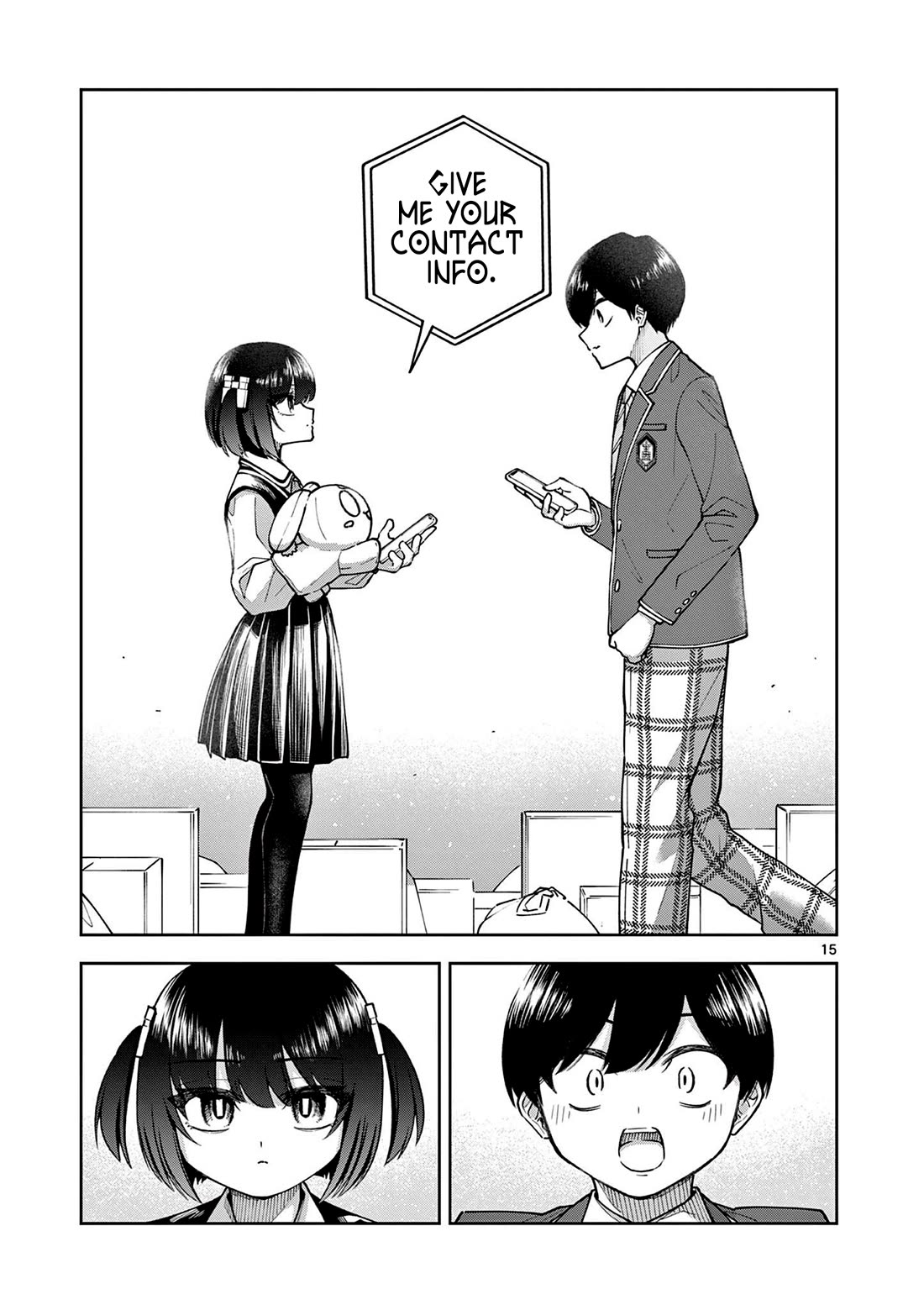 First Love Algorithm Chapter 3 page 15 - Chapter 3: I Want to Exchange Contact Info!!!