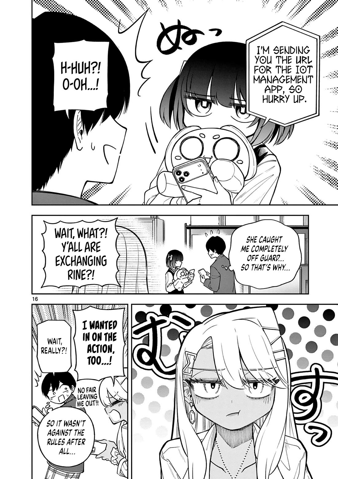 First Love Algorithm Chapter 3 page 16 - Chapter 3: I Want to Exchange Contact Info!!!