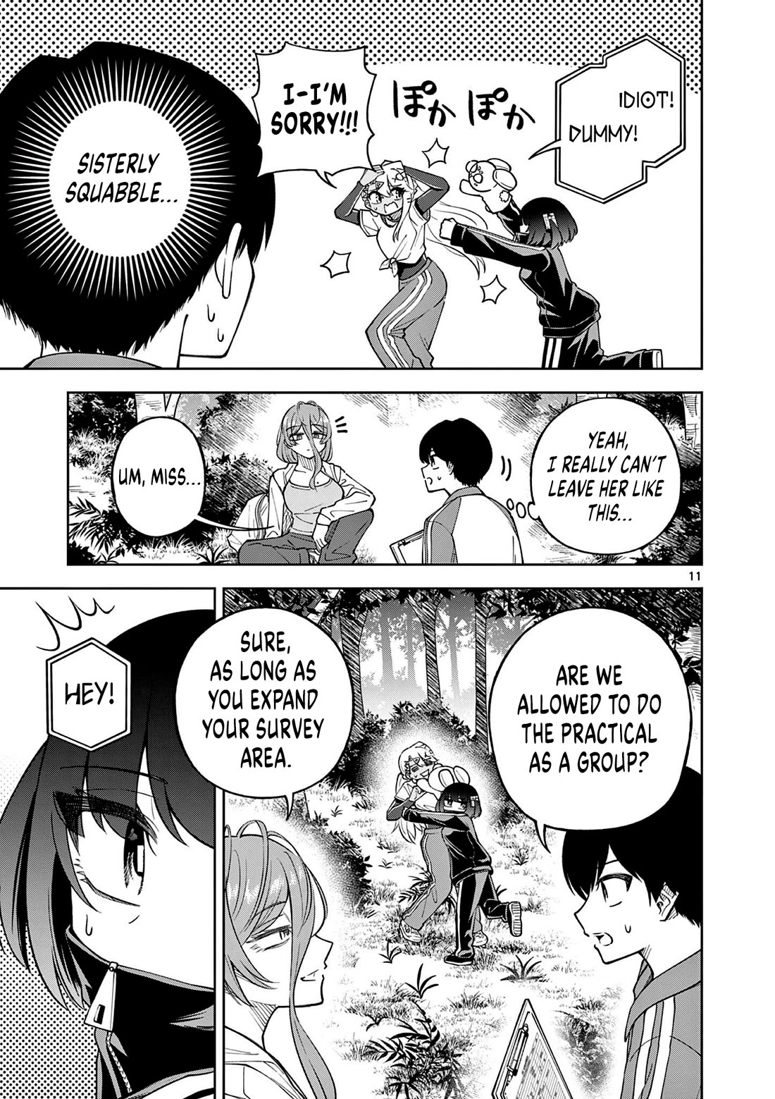 First Love Algorithm Chapter 4 page 11 - Chapter 4: A Three-Person Vegetation Survey!