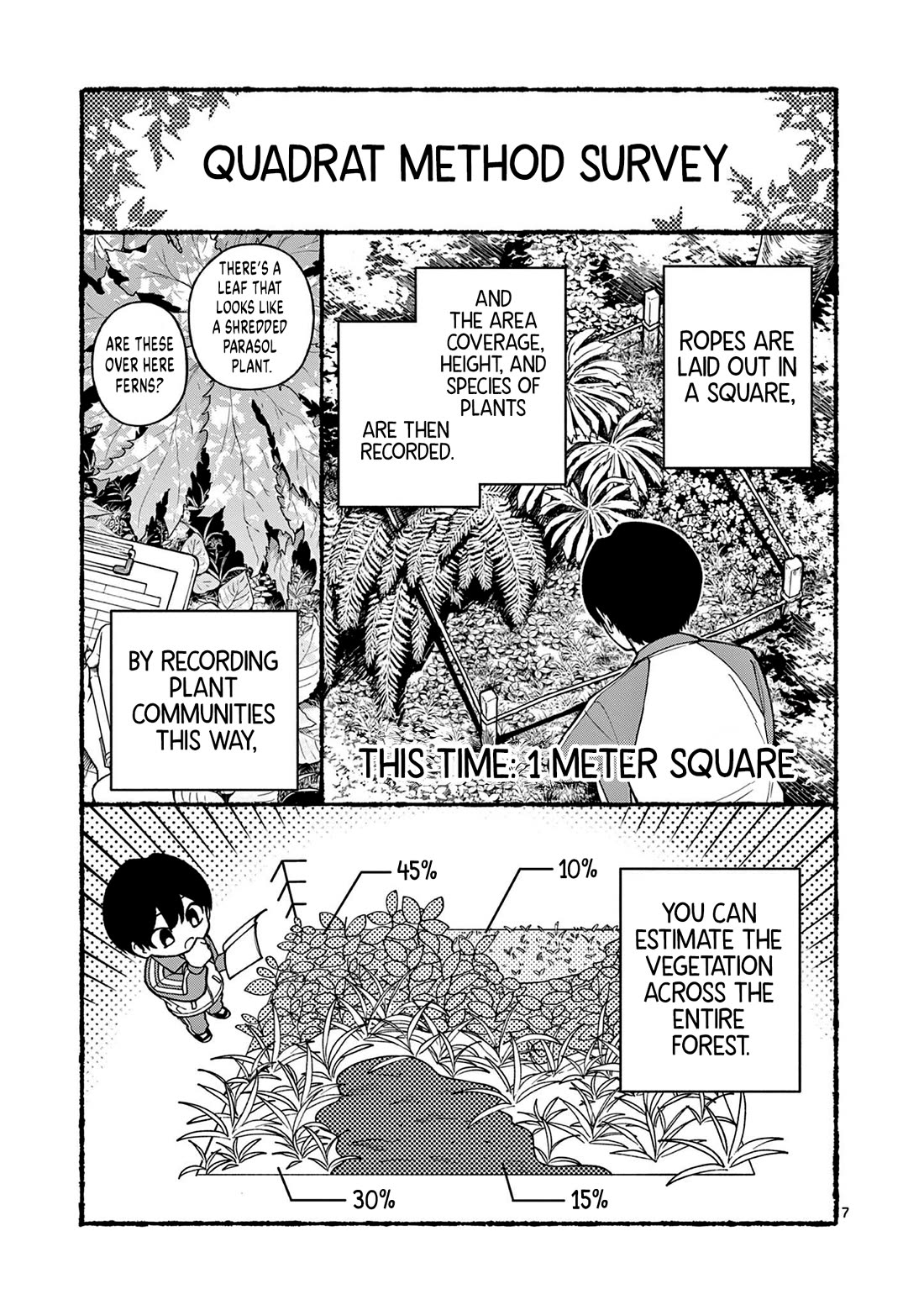 First Love Algorithm Chapter 4 page 7 - Chapter 4: A Three-Person Vegetation Survey!