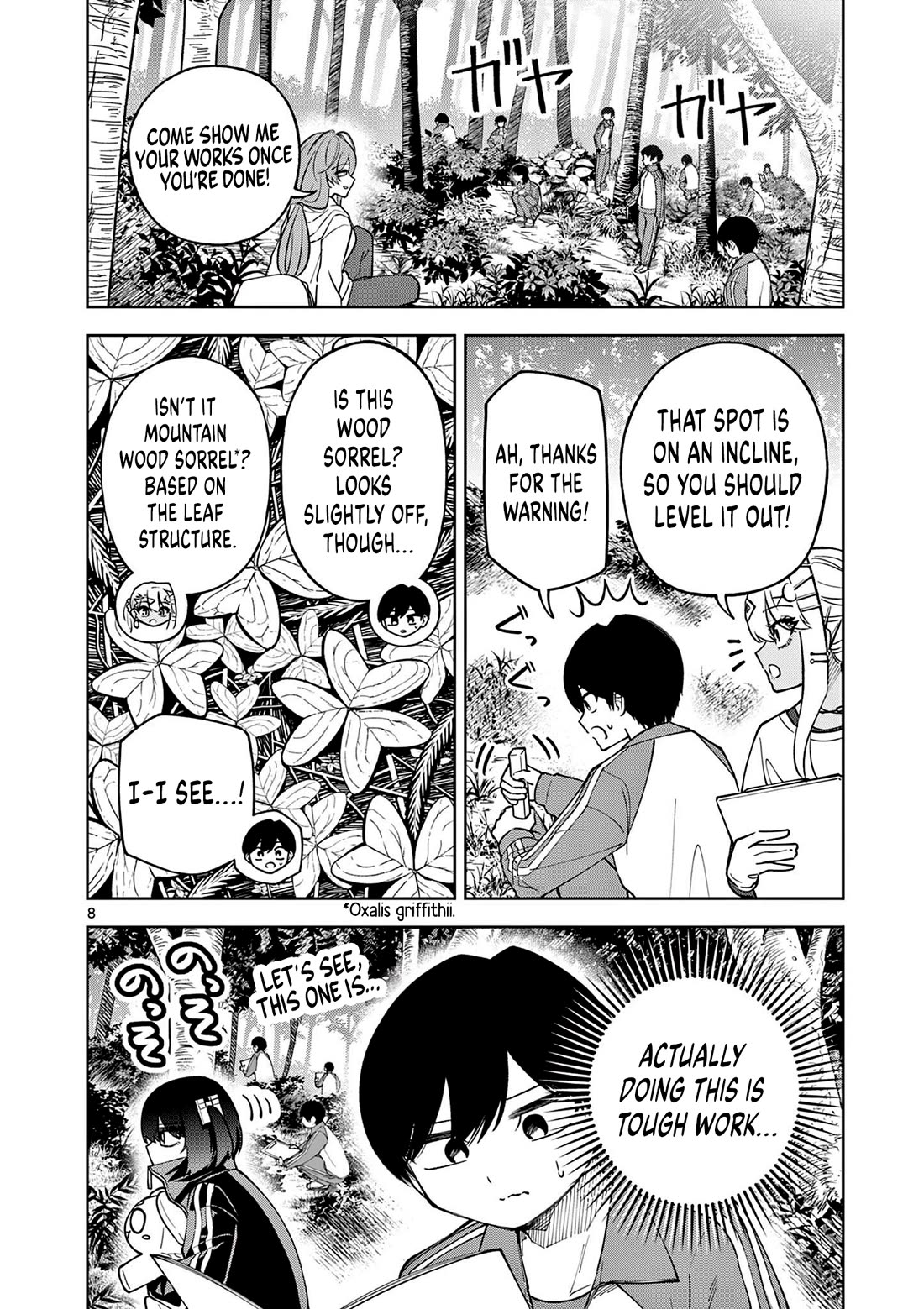 First Love Algorithm Chapter 4 page 8 - Chapter 4: A Three-Person Vegetation Survey!