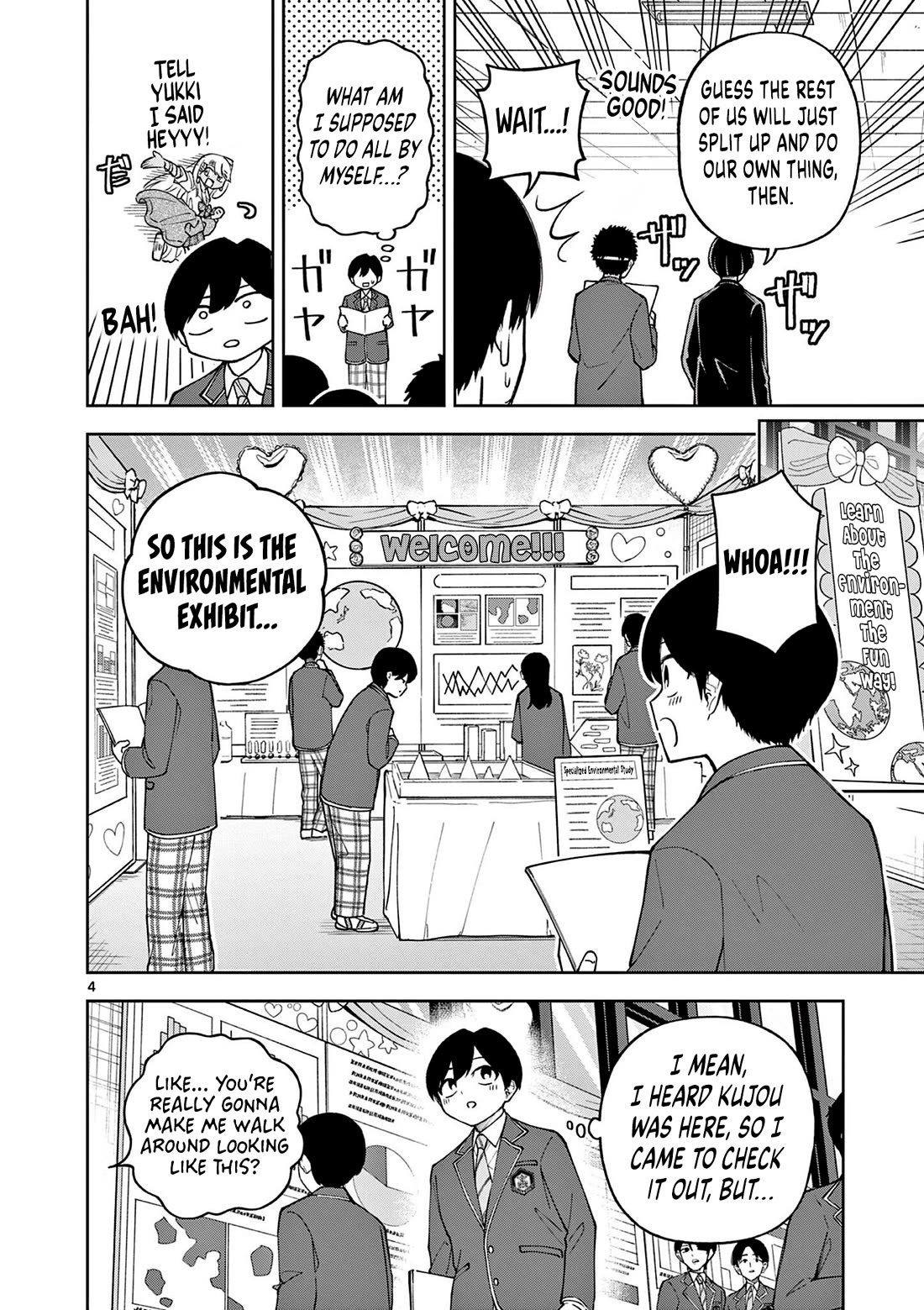 First Love Algorithm Chapter 5 page 4 - Chapter 5: Kujou and the Exhibition Festival