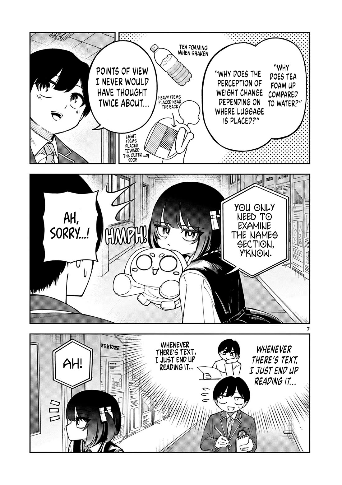 First Love Algorithm Chapter 6 page 7 - Chapter 6: Amamiya Wants to Research Alone