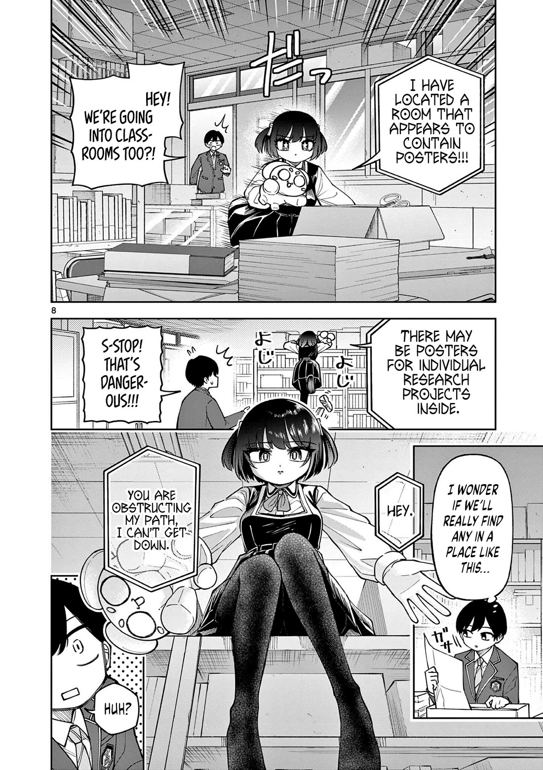 First Love Algorithm Chapter 6 page 8 - Chapter 6: Amamiya Wants to Research Alone