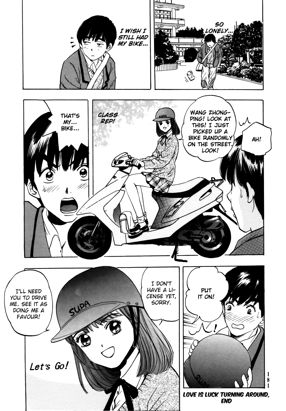 First Love Malisa Chapter 4.2 page 36 - Chapter 4 v2 : Love is Luck Turning Around