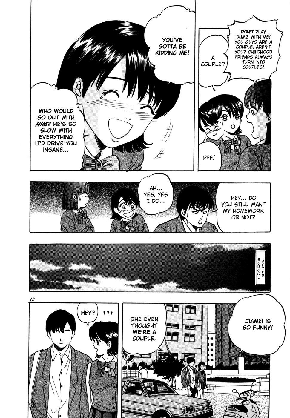 First Love Malisa Chapter 5.2 page 13 - Chapter 5 v2 : The Chocolate for H.G.
