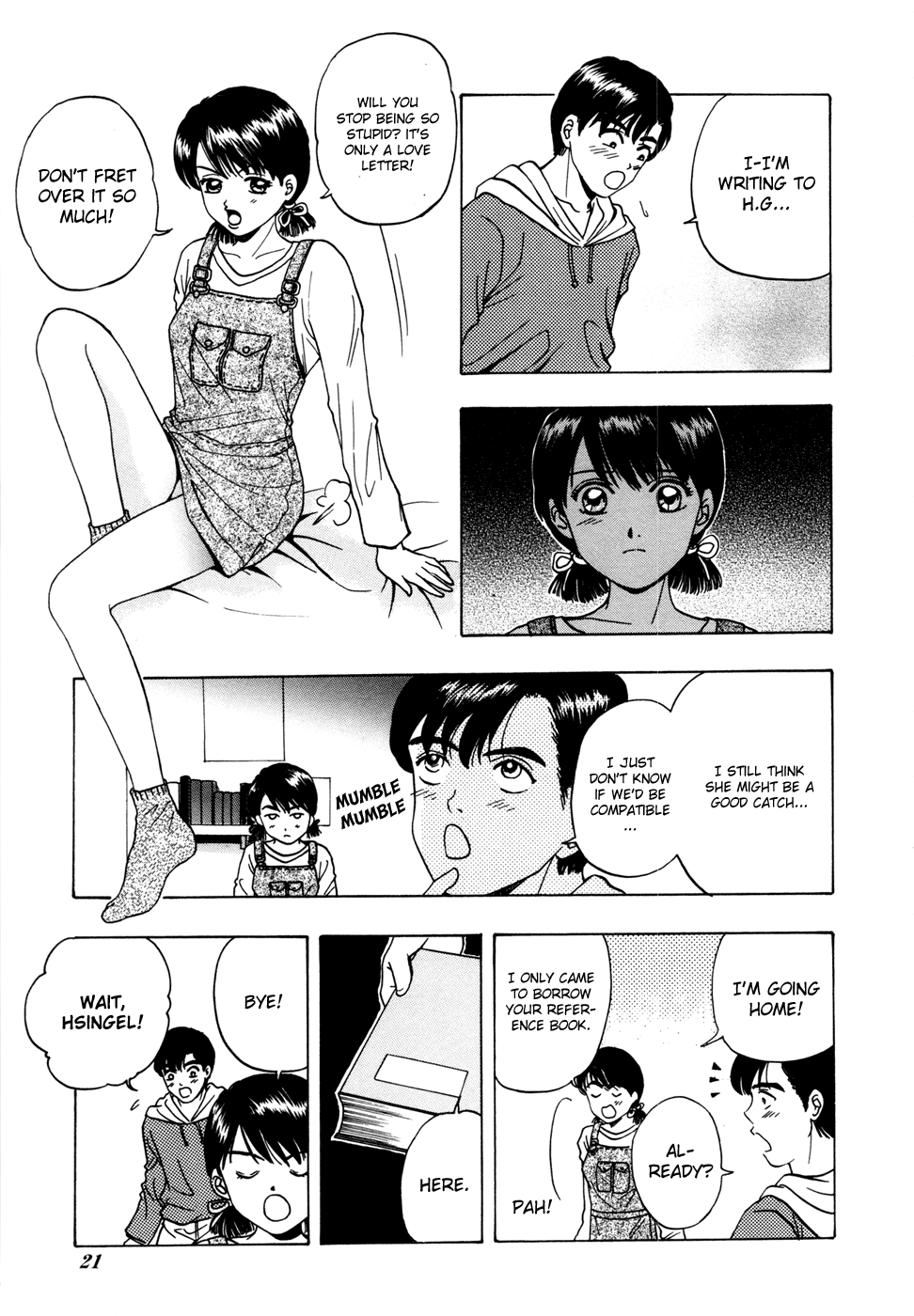 First Love Malisa Chapter 5.2 page 22 - Chapter 5 v2 : The Chocolate for H.G.