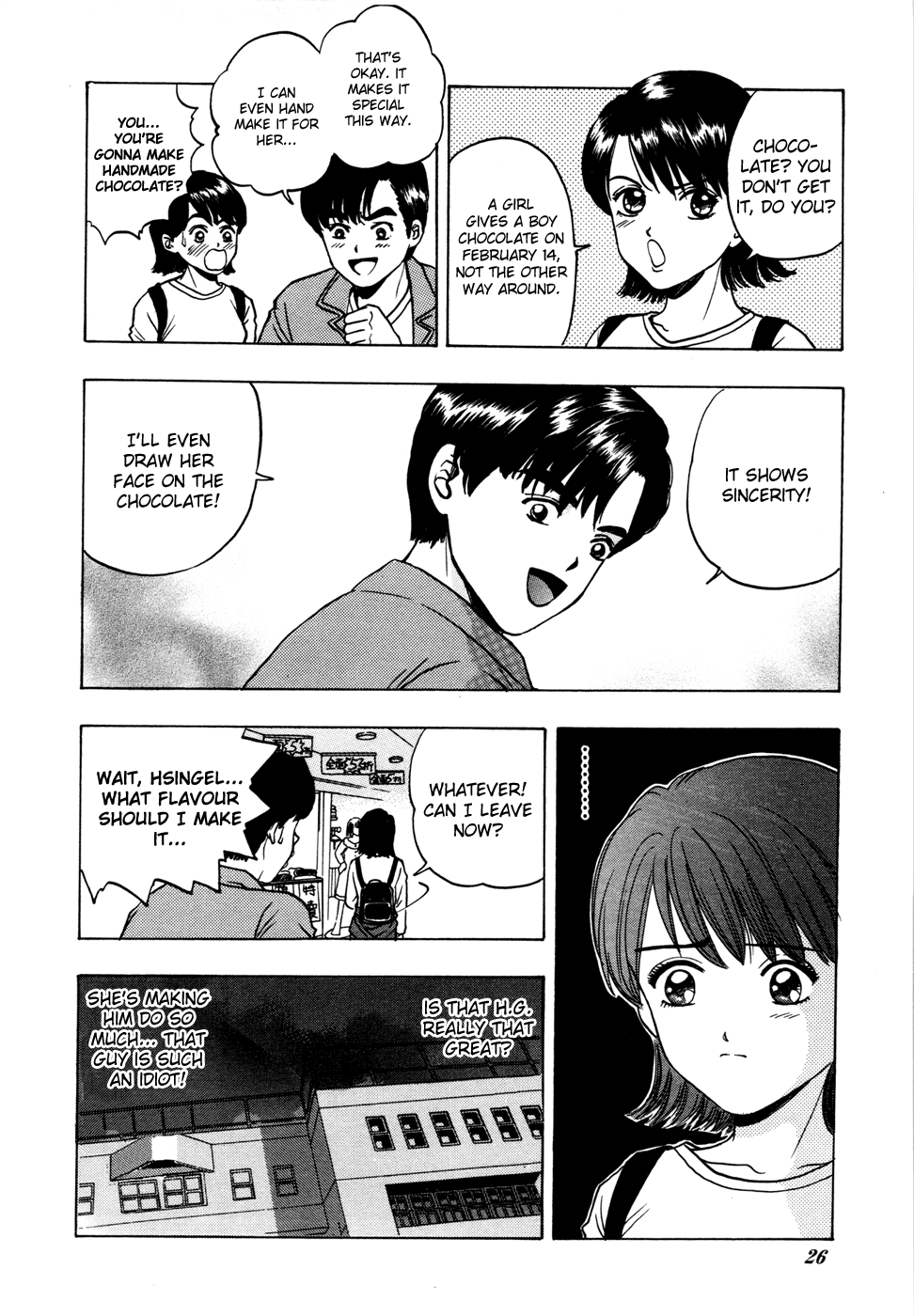 First Love Malisa Chapter 5.2 page 27 - Chapter 5 v2 : The Chocolate for H.G.