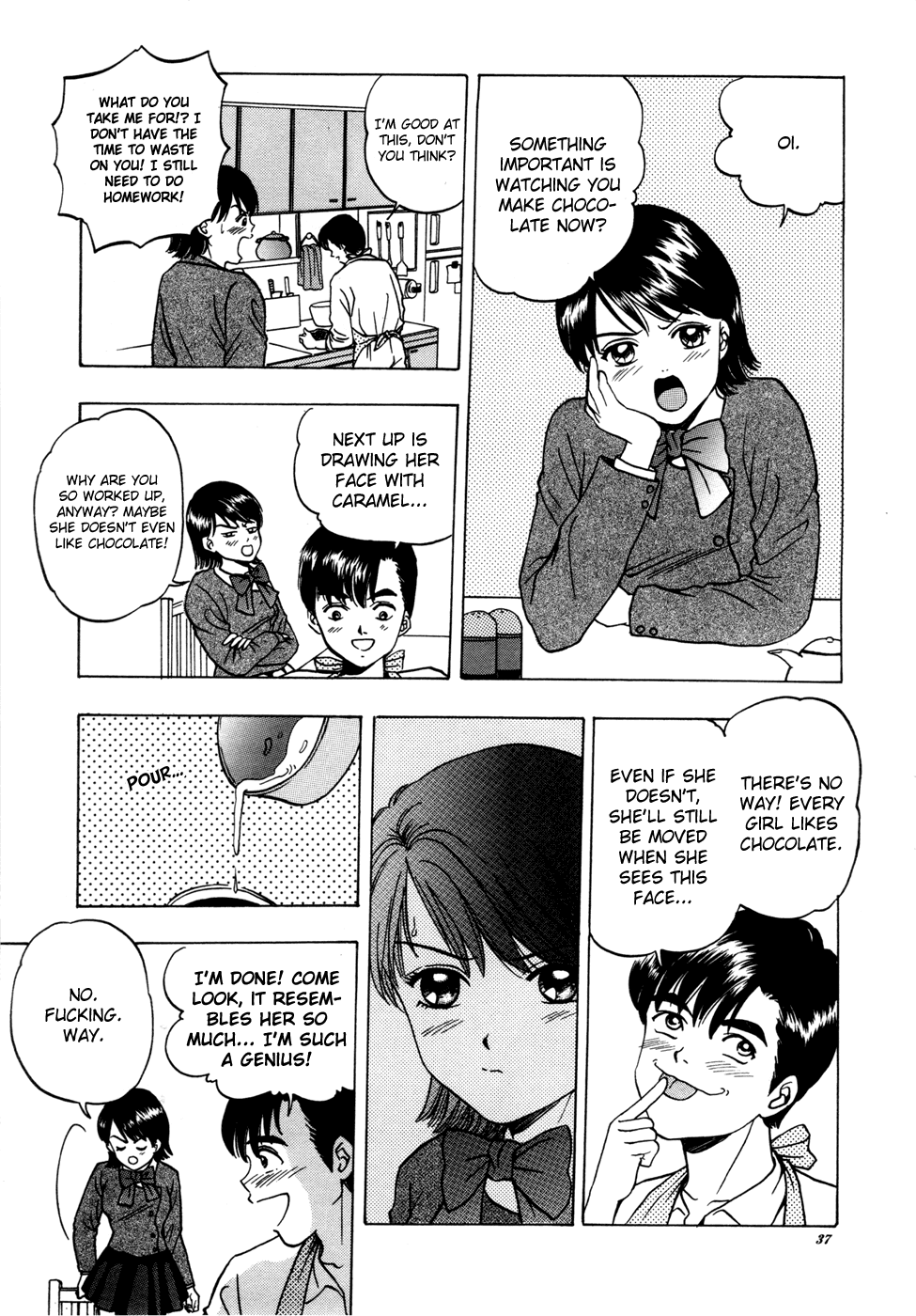 First Love Malisa Chapter 5.2 page 38 - Chapter 5 v2 : The Chocolate for H.G.