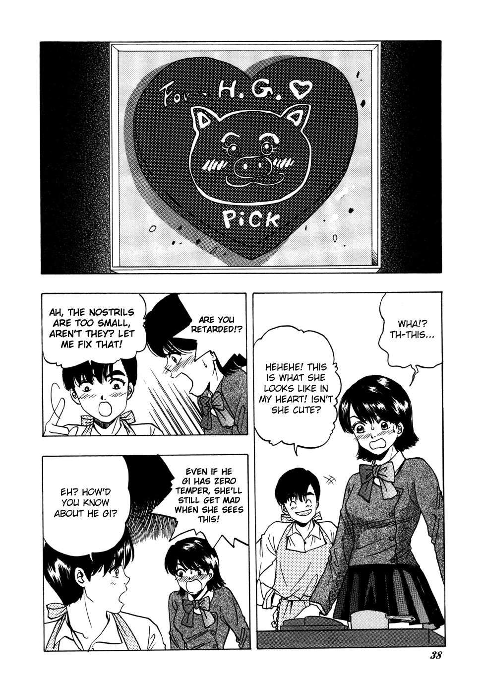 First Love Malisa Chapter 5.2 page 39 - Chapter 5 v2 : The Chocolate for H.G.