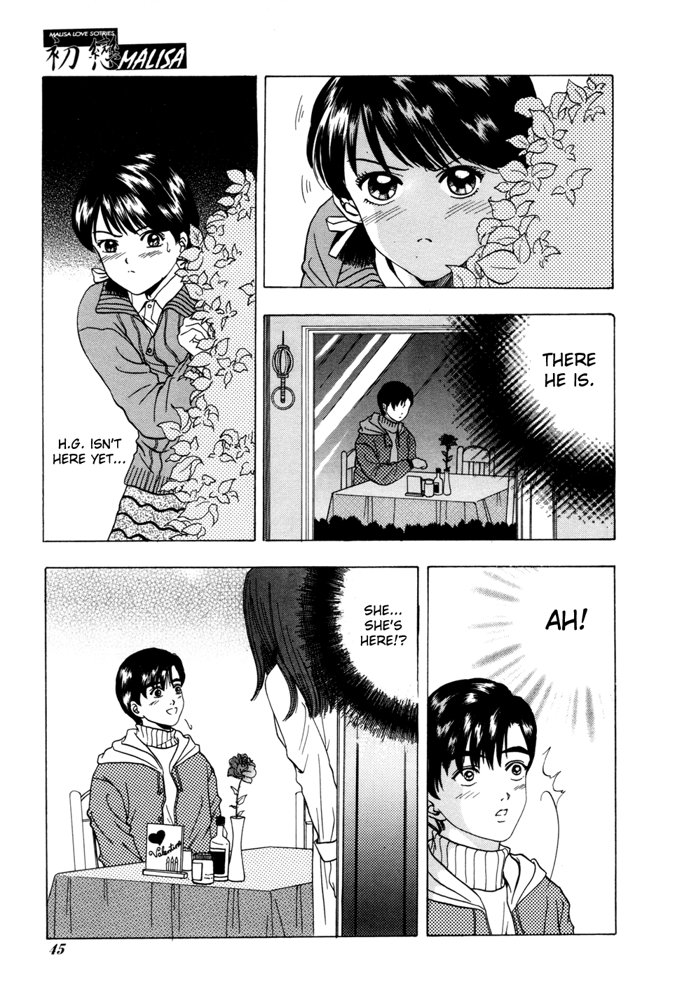 First Love Malisa Chapter 5.2 page 46 - Chapter 5 v2 : The Chocolate for H.G.