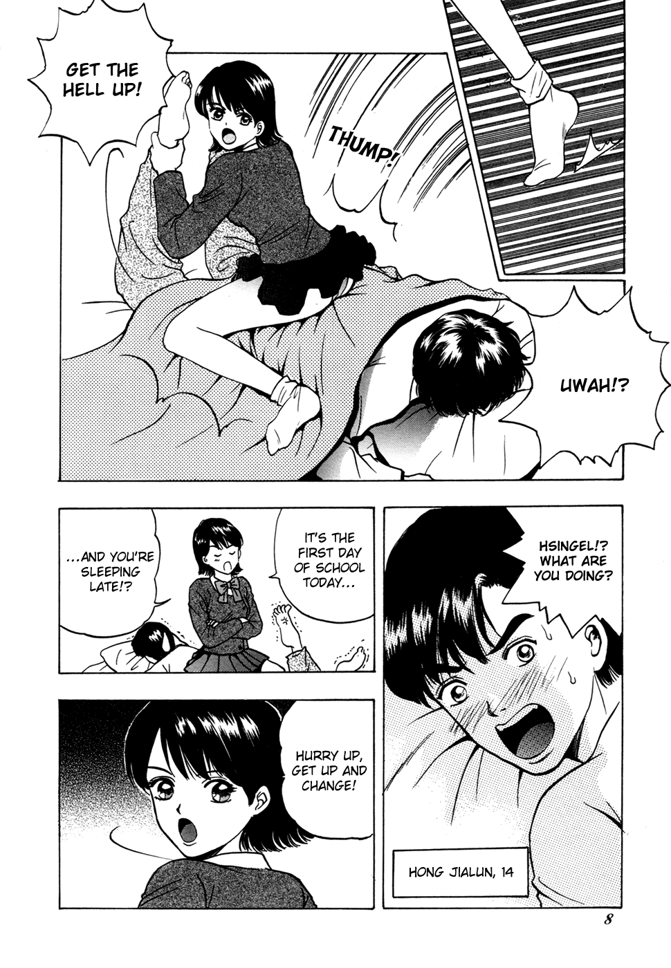 First Love Malisa Chapter 5.2 page 9 - Chapter 5 v2 : The Chocolate for H.G.