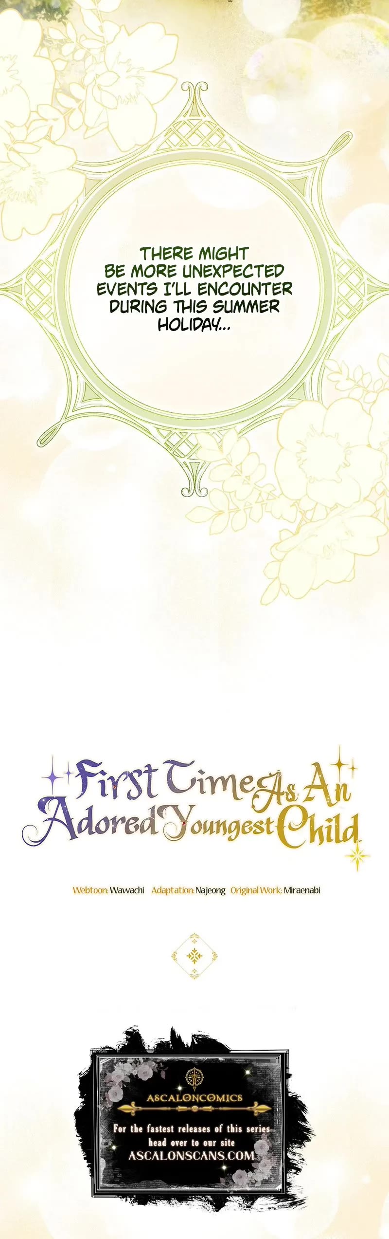 First Time As An Adored Youngest Child Chapter 17 page 35 - Chapter 17