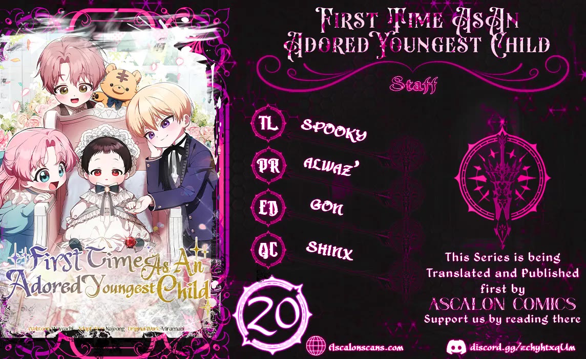 First Time As An Adored Youngest Child Chapter 20 page 1 - Chapter 20