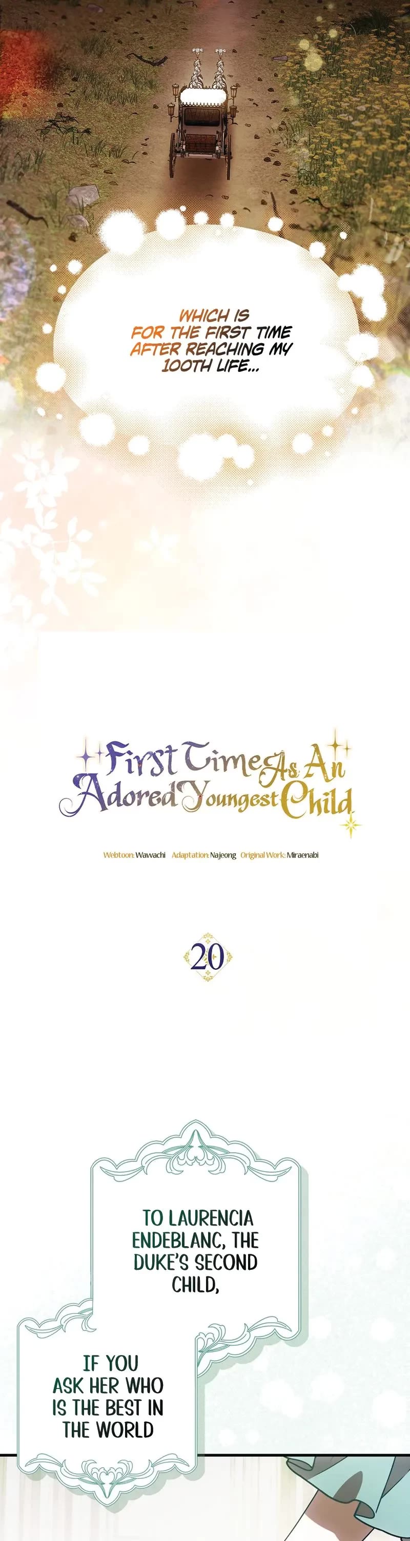 First Time As An Adored Youngest Child Chapter 20 page 7 - Chapter 20