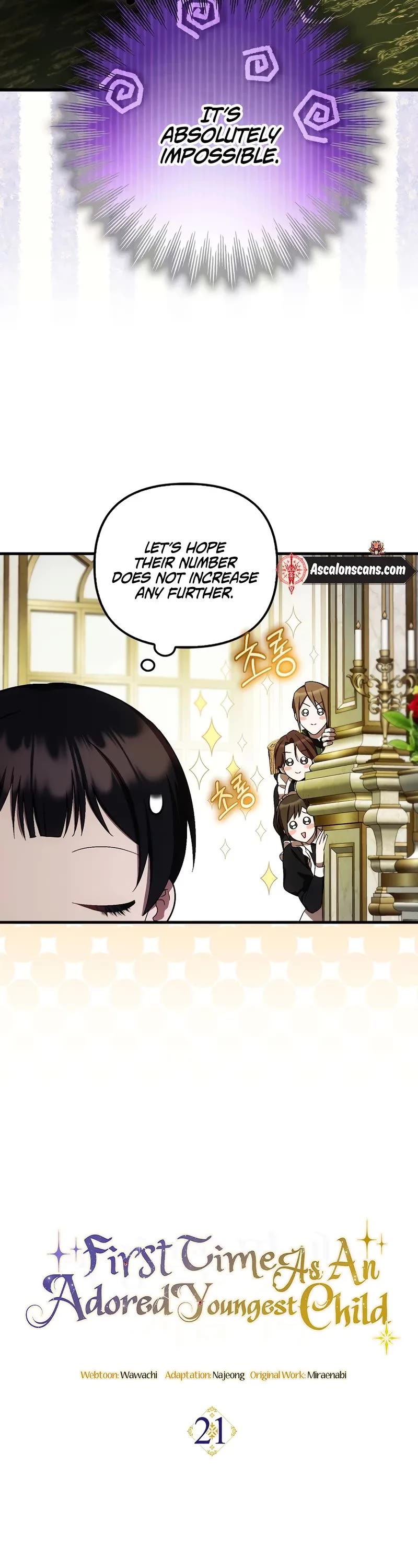 First Time As An Adored Youngest Child Chapter 21 page 4 - Chapter 21