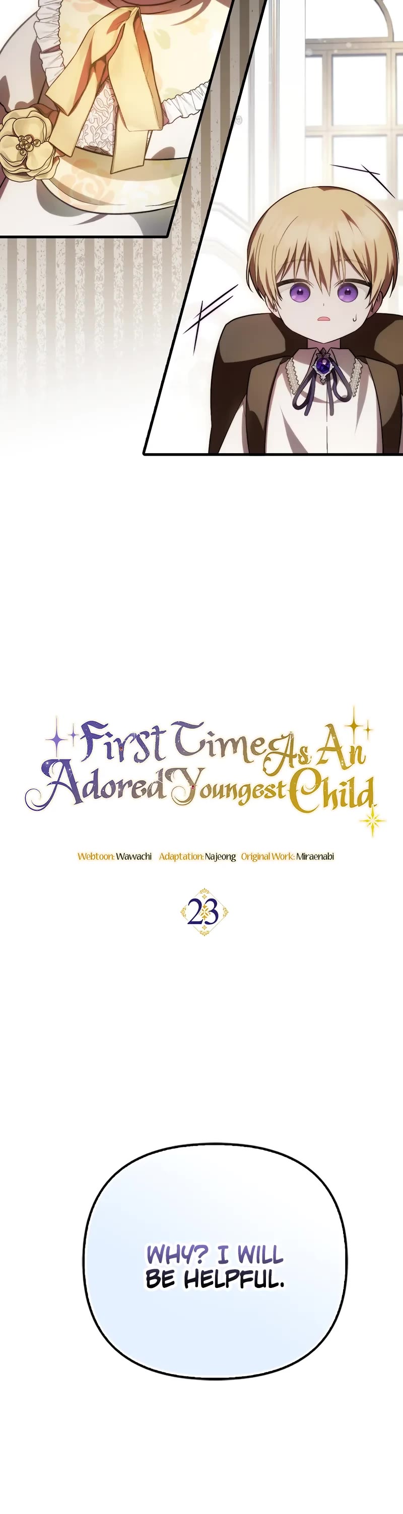 First Time As An Adored Youngest Child Chapter 23 page 3 - Chapter 23