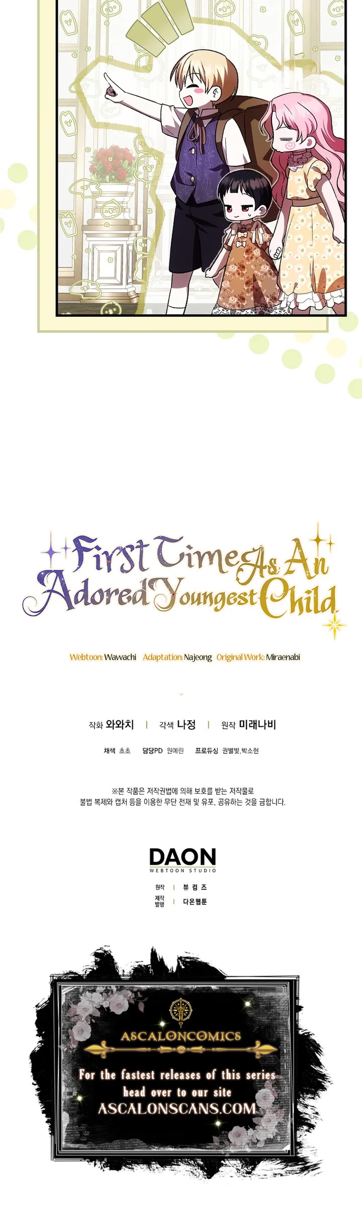 First Time As An Adored Youngest Child Chapter 24 page 34 - Chapter 24